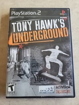 Tony Hawk&#39;s Underground (PlayStation 2, 2003) Complete CIB - $12.86