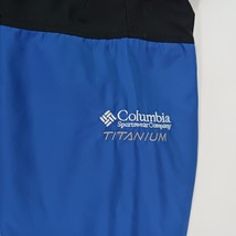Columbia Titanium Men's Black & Blue Fleece Full Zip Jacket Pockets Size Large image 4