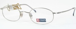 Vintage Chaps Ralph Lauren 137 0TG3 Brush Silver Eyeglasses Glasses 47-21-140 Mm - $59.40