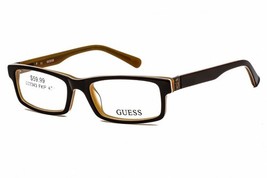 GUESS GU9059 D96 Brown 47mm Eyeglasses New Authentic - $58.79