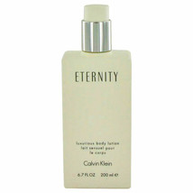 Eternity by Calvin Klein Luxurious Body Lotion Pump for Women 6.7oz - £23.29 GBP