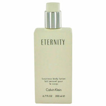 Eternity by Calvin Klein Luxurious Body Lotion Pump for Women 6.7oz - £23.36 GBP