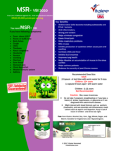 MSR Vbi- Anti-flu,Froid,Toux ,Mal de Gorge,Asthme,Frissons & Fever- ( 30) image 4