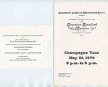 Sacramento California Governor&#39;s Mansion Invitations Brochure &amp; Envelope  - £37.15 GBP