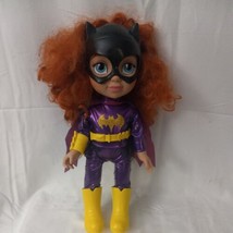 2017 Dc Comic Marvel 14&quot; Batgirl Toddler Doll Super Hero Jakks Pacific Kids Toy - £18.21 GBP