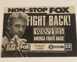 America’s Most Wanted Vintage Tv Ad Advertisement John Walsh TV1 - $5.93
