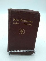 New Testament Pocket Psalms Proverbs Gideons 5&quot;x3&quot; 1985 - £6.96 GBP