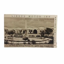 Lindy&#39;s Motor Court Motel Salinas California Roadside America Unposted V... - $7.86