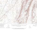 Moapa Quadrangle, Nevada 1958 Topo Map USGS 15 Minute Topographic - $21.99