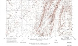 Moapa Quadrangle, Nevada 1958 Topo Map USGS 15 Minute Topographic - £17.29 GBP