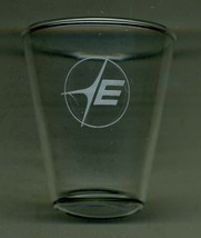 Eastern Airlines Big E Logo Prototype Shot Glass Strike Item - $49.45