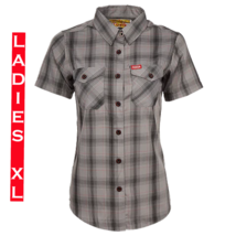 DIXXON FLANNEL - LIMITER Bamboo Shirt - Short Sleeve - Womens XL - $54.44