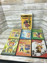 Lot of 6 Madeline Animated Children&#39;s DVD&#39;s + 1 VHS - £15.97 GBP