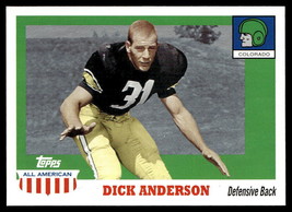 2005 Topps All American #32 Dick Anderson  VG-EX-B111R2 - £15.65 GBP