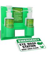 Portable Eye Wash Station OSHA Approved Wall-Mounted First Aid Eye Wash ... - $581.63 MXN