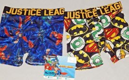 Boys Underwear Batman 2 Pair Size Small 6 Medium 8 Boxer Briefs Justice League - £11.06 GBP