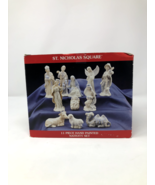 Heritage 11 Piece Kohl&#39;s Porcelain St. Nicholas Nativity Set O&#39;Well Hand... - £19.61 GBP