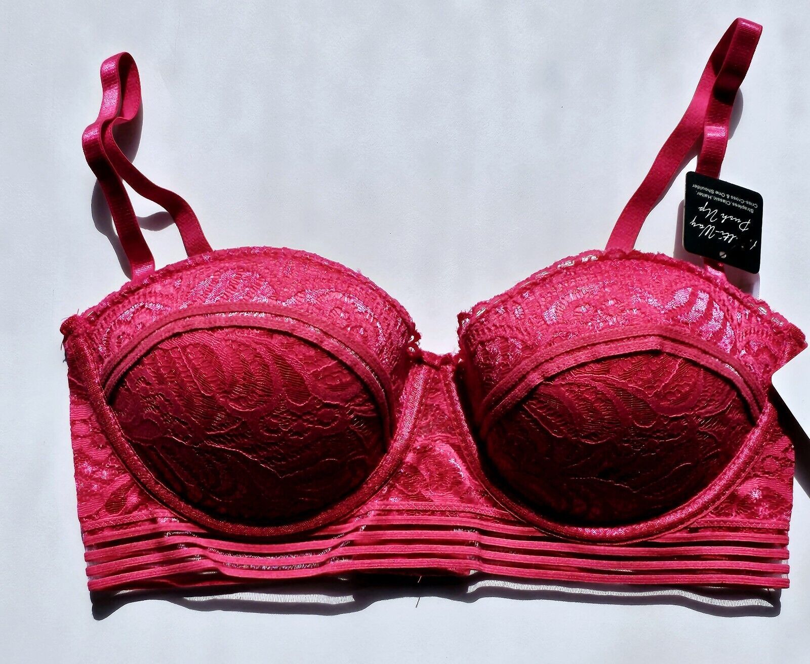 Women's Mesh Unlined Demi Bra - Auden™ Pink 36C