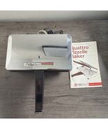 VillaWare Quattro 5100-NS Pizzelle Baker 4 Cookie Maker Non-Stick 900W - $735.42 MXN