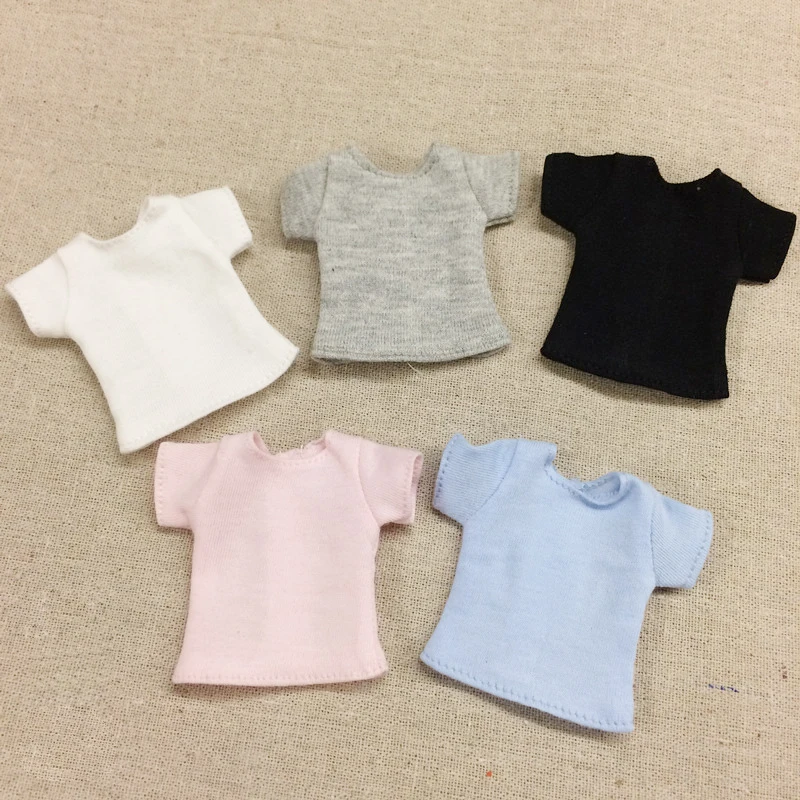 1PCS 1/6 Doll&#39;s T-Shirt for blyth Causal Clothes barbi shirts for Licca,... - $11.07+