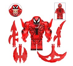 Minifigure Carnage Deluxe Marvel Comic Spider-Man  Toys US - £7.79 GBP