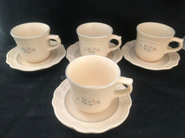 Pfaltzgraff  Remembrance Design Coffee Cups and Saucers - £24.50 GBP