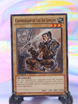 Yu-Gi-Oh TCG Card | Chamberlain of the Six Samurai SDWA-EN001 First Edition - $0.99