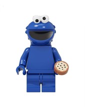 Sesame Street Cookie Monster Minifigure building blocks - £5.48 GBP