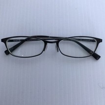 SALT. “LIZZIE” Eyeglasses Frame Titanium Japan 50-17-134 Black Rectangular - £74.72 GBP