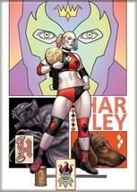 DC Comics Harley Quinn Comic Book #73 Comic Art Refrigerator Magnet NEW UNUSED - £3.15 GBP