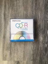 Memorex 10PK CD-R 52X 700MB 80min 10 pack CD-R Discs w/Paper Sleeves NEW - £6.96 GBP