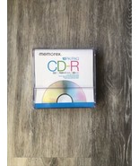 Memorex 10PK CD-R 52X 700MB 80min 10 pack CD-R Discs w/Paper Sleeves NEW - £6.96 GBP