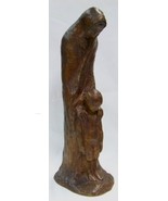 ARTIST SIGNED Victor Salmones BRONZE MOTHER/CHILD Statue MEXICO - $42,607.10 MXN