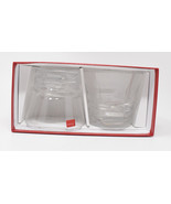 Baccarat Tumbler Lola Set of 2 Lead Crystal Rock Glasses New 3.5 x 4 - $113.85