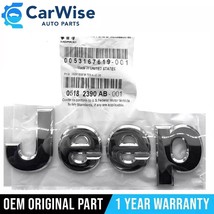 Mopar JEEP EMBLEM BADGE NAMEPLATE HOOD GRAND CHEROKEE 2011-2022 NEW 5182... - $49.95