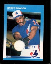 1987 Fleer #316 Andre Dawson Nmmt Expos Hof - £3.46 GBP