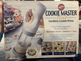 Wilton Cookie Master Plus Cordless Cookie Press for cookies, appetizers,... - £23.36 GBP