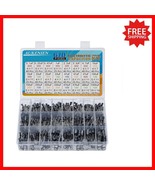 High-Accuracy Capacitor Kit 670pcs for Breadboard – Clear Labeling Included - $568.83 MXN