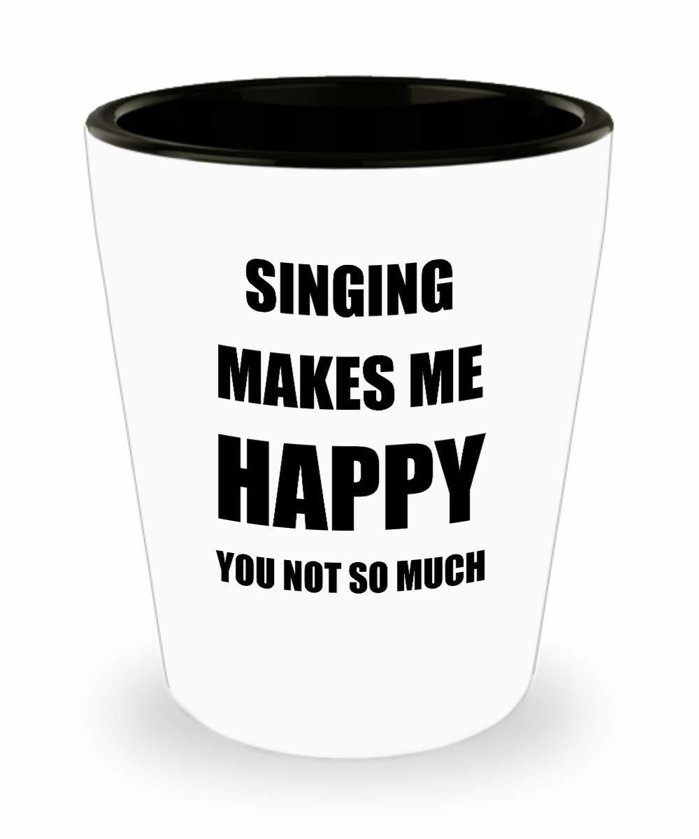 Singing Shot Glass Shotglass Lover Fan Funny Gift Idea For Liquor Lover ... - $12.84