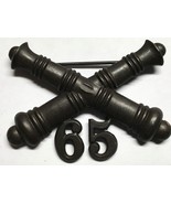 1902-1905, U.S ARMY ARTILLERY CORPS, BRONZE, 65th FIELD ARTILLERY, COLLA... - $649.65 MXN