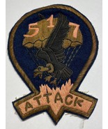 517th PARACHUTE INFANTRY REGIMENT, 517th PIR, BATTLING BUZZARDS, POCKET ... - £367.98 GBP