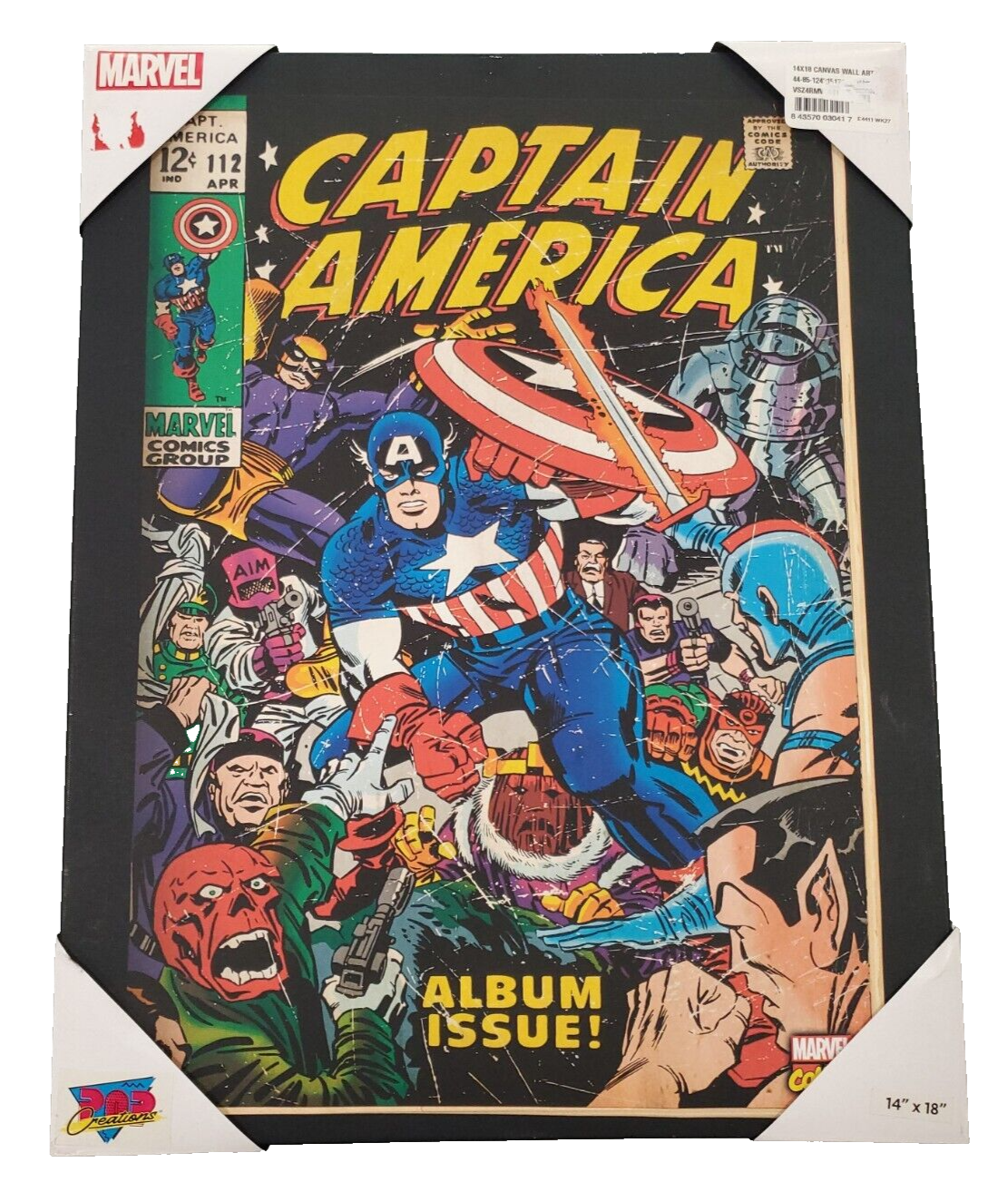 Primary image for Captain America #112 14x18 Framed Cover Poster Marvel