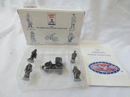 Liberty Falls 5 Pc Solid Pewter Figurines Dr Carriage AH47 Nib - £3.99 GBP