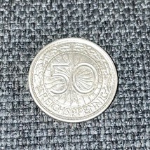 Coin - Germany - 50 Reich Pfennig - 1929 A - - KM-49 - 20 MM Nickel - $18.69