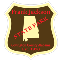 12&quot; frank jackson alabama state park bumper sticker decal usa made - £22.39 GBP