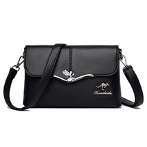 Clic PU Leather Ladies  Bag Casual High Quality Elegant Girl Messenger Bag Sac A - £150.61 GBP
