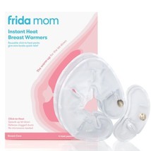 Frida Mom Instant Heat Reusable Breast Warmers - Click-to-Heat Relief in an - $11.98