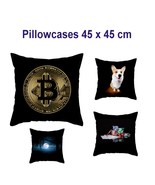 Pillowcases various 45 x 45 cm cotton linen - €11,90 EUR
