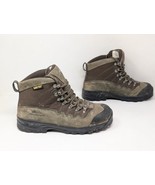 Montrail Gentrax Boots Men&#39;s Size US 9 Brown Leather Lace Up Mid Vibram ... - $49.00