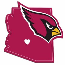 NFL Arizona Cardinals Home State Auto Car Window Vinyl Decal Sticker - £3.88 GBP